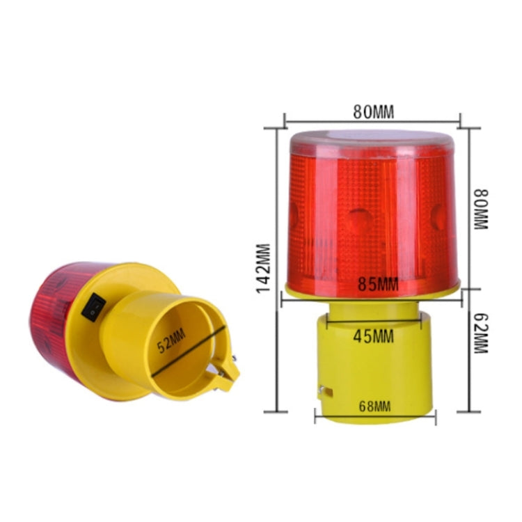Night Solar Safety Warning Flash Light, Specification:02 Sleeve(Blue) - Warning Lights by PMC TechLife | Online Shopping South Africa | PMC TechLife | Buy Now Pay Later Mobicred