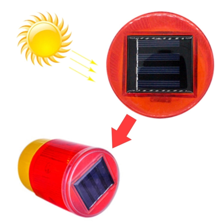 Night Solar Safety Warning Flash Light, Specification:02 Sleeve(Blue) - Warning Lights by PMC TechLife | Online Shopping South Africa | PMC TechLife | Buy Now Pay Later Mobicred