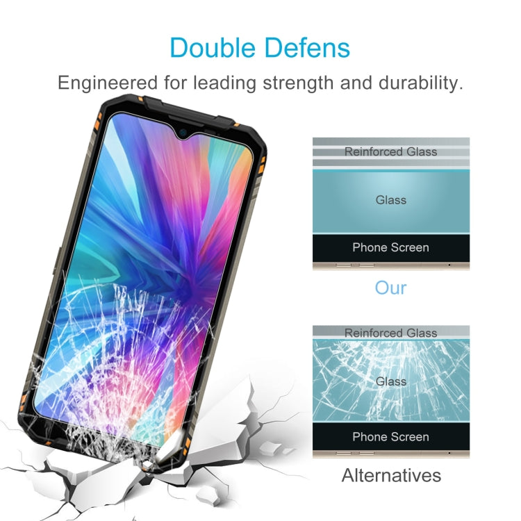 For Doogee S96GT 50pcs 0.26mm 9H 2.5D Tempered Glass Film - For Doogee by PMC Jewellery | Online Shopping South Africa | PMC Jewellery | Buy Now Pay Later Mobicred