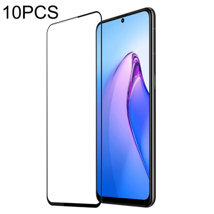 10 PCS For OPPO Reno8 Pro DUX DUCIS 0.33mm 9H Medium Alumina Tempered Glass Film - OPPO Tempered Glass by DUX DUCIS | Online Shopping South Africa | PMC Jewellery | Buy Now Pay Later Mobicred