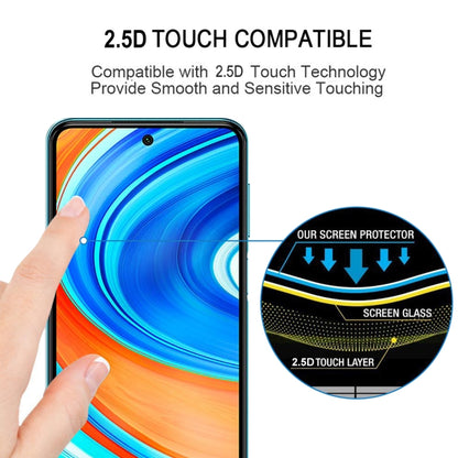 For Xiaomi Redmi Note 9 Pro Max 9H Surface Hardness 2.5D Full Glue Full Screen Tempered Glass Film -  by PMC Jewellery | Online Shopping South Africa | PMC Jewellery