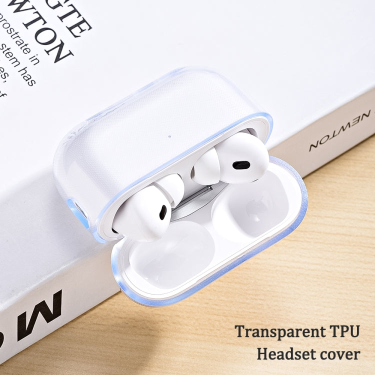 For AirPods Pro 2 Earphone Transparent TPU Protective Case - For AirPods Pro 2 by PMC Jewellery | Online Shopping South Africa | PMC Jewellery | Buy Now Pay Later Mobicred