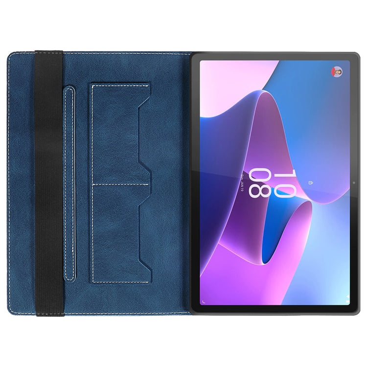 For Lenovo Tab P11 Pro Gen 2 Splicing Series Tablet PC Leather Case(Royal Blue) - Lenovo by PMC Jewellery | Online Shopping South Africa | PMC Jewellery | Buy Now Pay Later Mobicred