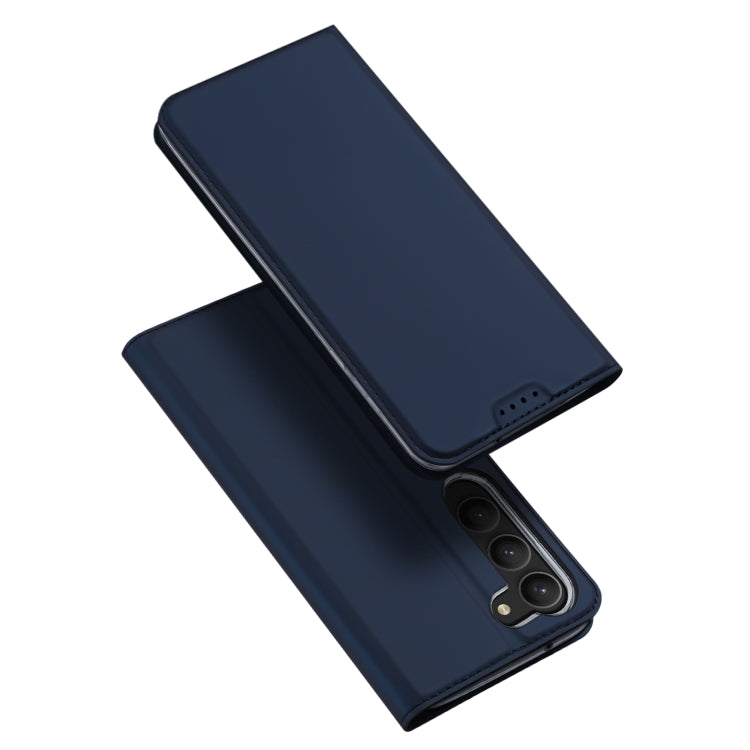 For Samsung Galaxy S23 5G DUX DUCIS Skin Pro Series Flip Leather Phone Case(Blue) - Galaxy S23 5G Cases by DUX DUCIS | Online Shopping South Africa | PMC Jewellery | Buy Now Pay Later Mobicred