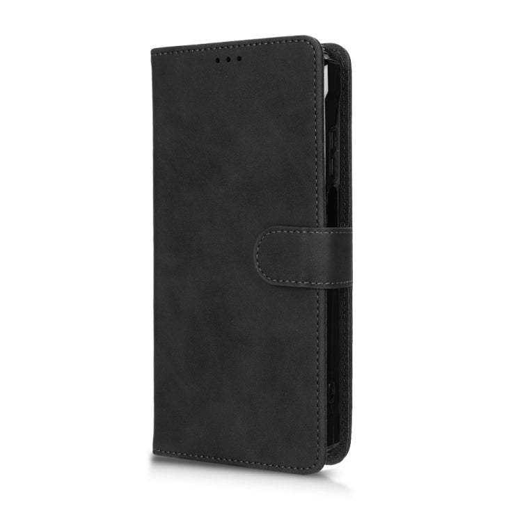 For Blackview BV7100 Skin Feel Magnetic Flip Leather Phone Case(Black) - More Brand by PMC Jewellery | Online Shopping South Africa | PMC Jewellery