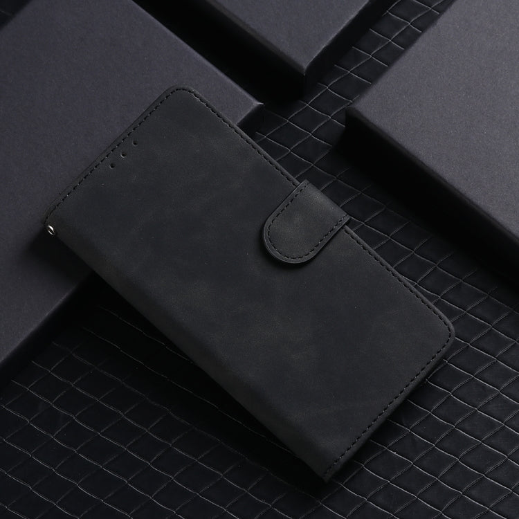 For Blackview BV7100 Skin Feel Magnetic Flip Leather Phone Case(Black) - More Brand by PMC TechLife | Online Shopping South Africa | PMC TechLife