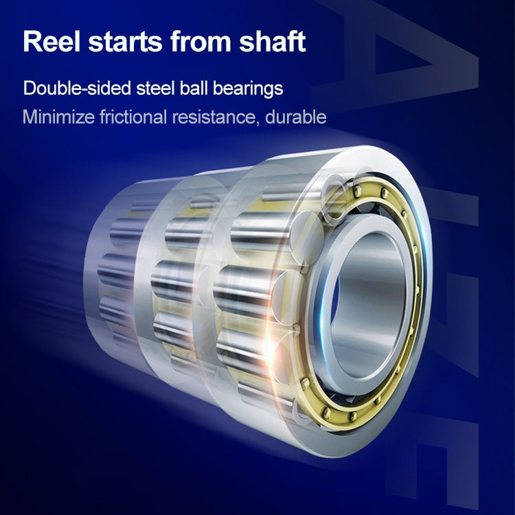 LAIZE Automatic Retractable Air Hose Reel Pneumatic PU Tube, Specification:12x8mm, 15m - free shipping - PMC TechLife - Order now!