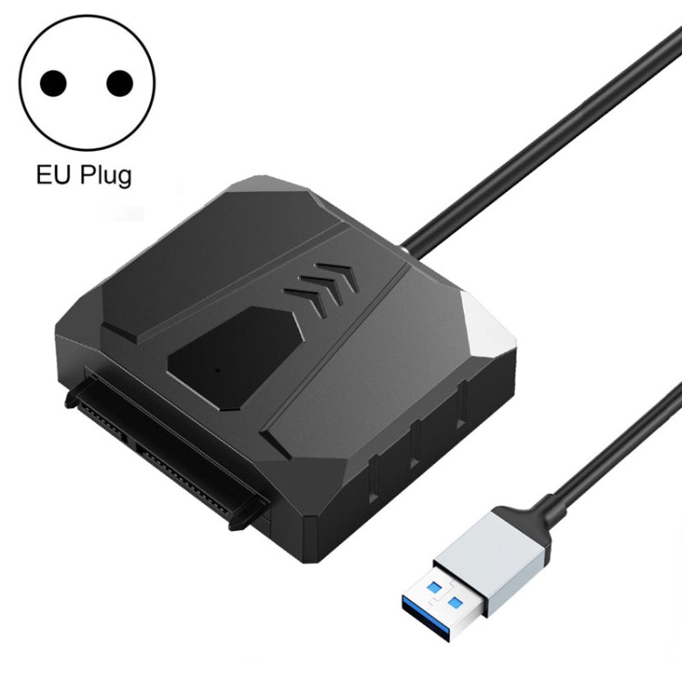 ORICO UTS2 USB 3.0 2.5-inch SATA HDD Adapter with 12V 2A Power Adapter, Cable Length:1m(EU Plug) - USB to IDE / SATA by ORICO | Online Shopping South Africa | PMC Jewellery | Buy Now Pay Later Mobicred