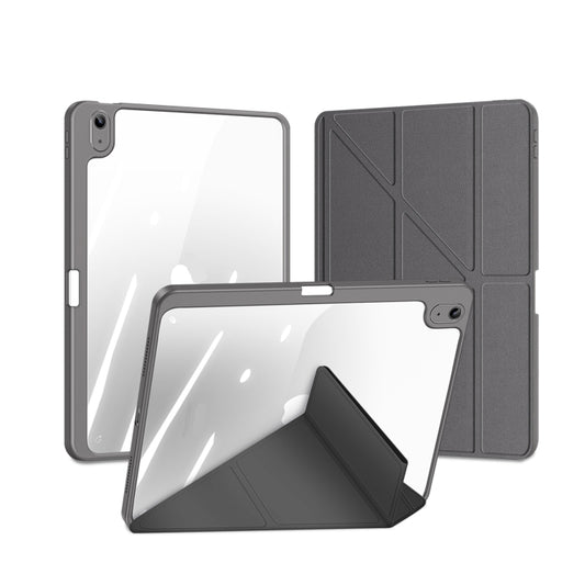 For iPad 2025 / 2022 DUX DUCIS Magi Series Smart Leather Tablet Case(Grey) - iPad 2025 / 2022 Cases by DUX DUCIS | Online Shopping South Africa | PMC Jewellery | Buy Now Pay Later Mobicred