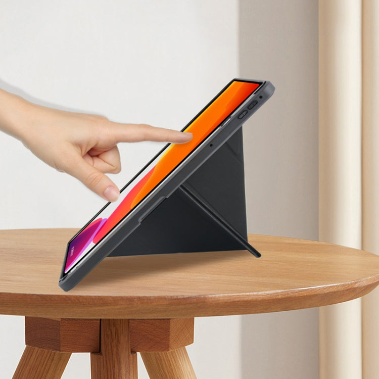 For Huawei MatePad 10.4 Acrylic 2 in 1 Y-fold Smart Leather Tablet Case(Emerald) - Huawei by PMC TechLife | Online Shopping South Africa | PMC TechLife | Buy Now Pay Later Mobicred