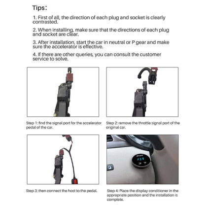 For Peugeot 208 2012- TROS CK Car Potent Booster Electronic Throttle Controller - Car Modification by TROS | Online Shopping South Africa | PMC Jewellery | Buy Now Pay Later Mobicred