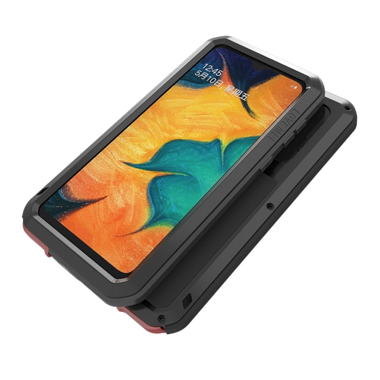 For Galaxy A40s LOVE MEI Metal Shockproof Waterproof Dustproof Protective Case(Yellow) - free shipping - PMC TechLife - Order now!