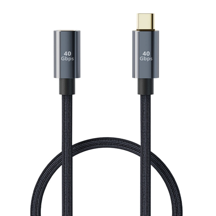 USB4.0 40Gbps Type-C Male to Female Extension Cable, Length:0.5m - Cable & Adapters by PMC Jewellery | Online Shopping South Africa | PMC Jewellery | Buy Now Pay Later Mobicred