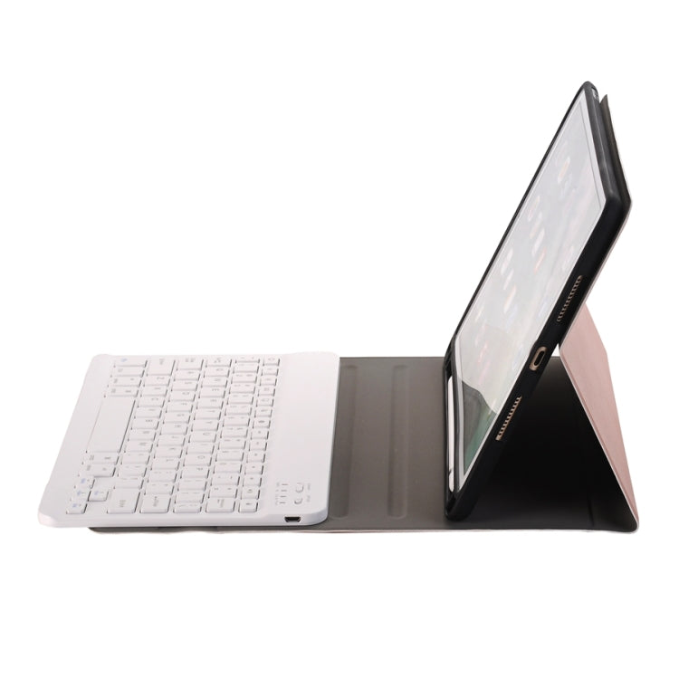 Detachable Bluetooth Keyboard Leather Tablet Case For iPad Air 3 / Pro 10.5 / 10.2 2021 & 2020 & 2019(Rose Gold) - Universal by PMC Jewellery | Online Shopping South Africa | PMC Jewellery