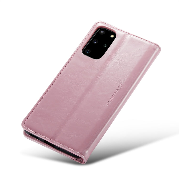 For Samsung Galaxy S20+ CaseMe 003 Crazy Horse Texture Leather Phone Case(Rose Gold) - Galaxy Phone Cases by CaseMe | Online Shopping South Africa | PMC Jewellery | Buy Now Pay Later Mobicred