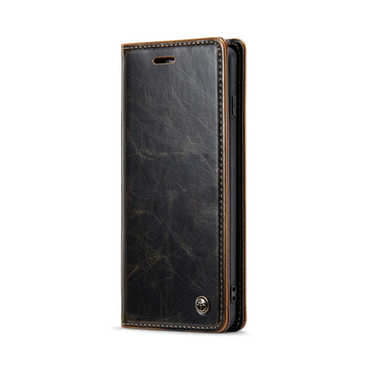 For Samsung Galaxy S10 CaseMe 003 Crazy Horse Texture Leather Phone Case(Coffee) - Galaxy Phone Cases by CaseMe | Online Shopping South Africa | PMC Jewellery | Buy Now Pay Later Mobicred