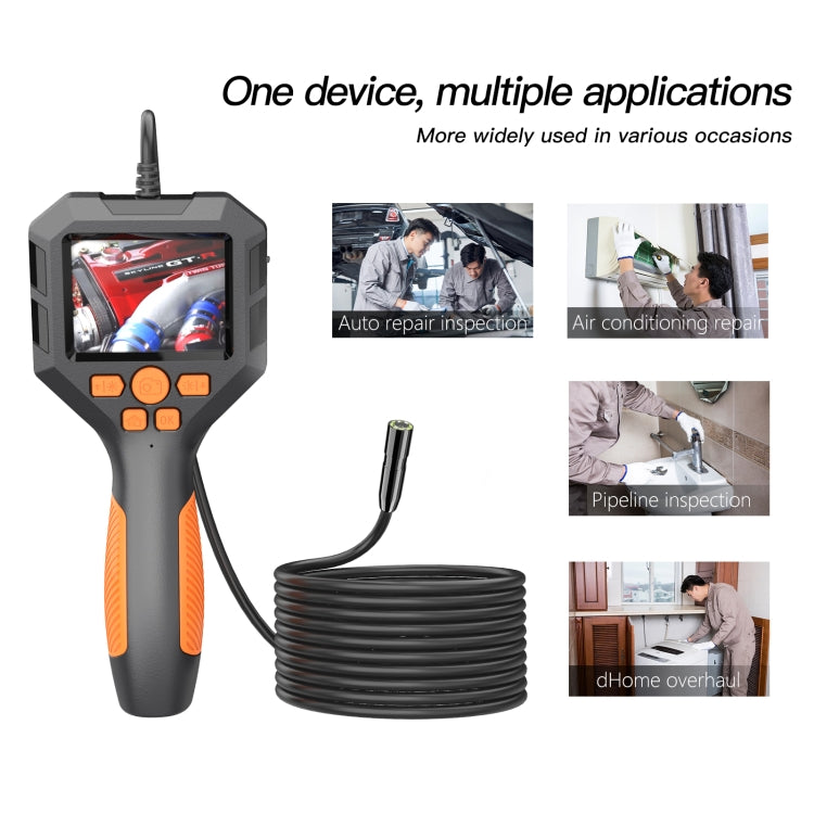 8mm P10 2.8 inch HD Handheld Endoscope with LCD Screen, Length:10m -  by PMC TechLife | Online Shopping South Africa | PMC TechLife | Buy Now Pay Later Mobicred