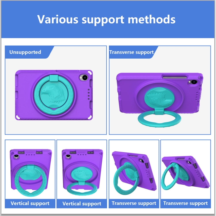 For Lenovo Tab M8 TB-8505 EVA + PC Shockproof Tablet Case without Waterproof Frame(Purple) - Lenovo by PMC TechLife | Online Shopping South Africa | PMC TechLife | Buy Now Pay Later Mobicred