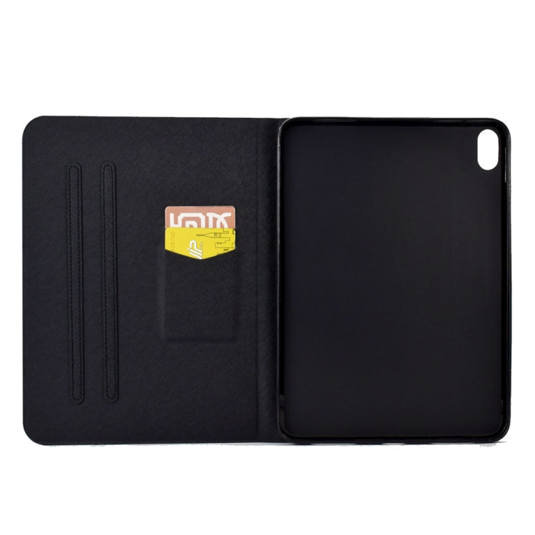 For Lenovo Tab P11 Electric Pressed TPU Smart Leather Tablet Case(Blue Butterfly) - Huawei by PMC TechLife | Online Shopping South Africa | PMC TechLife | Buy Now Pay Later Mobicred