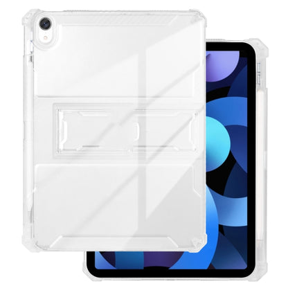 For iPad Air 11 2024 / Air 4 / Air 5 TPU + PC Airbag Full Coverage Shockproof Protective Tablet Case with Pen Slots(Transparent) - iPad Air (2022) / (2020) 10.9 Cases by PMC Jewellery | Online Shopping South Africa | PMC Jewellery | Buy Now Pay Later Mobicred