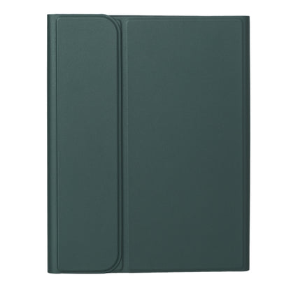 For iPad 10th Gen 10.9 2022 SA-10DS Backlight Bluetooth Keyboard Leather Tablet Case with Pen Slot(Dark Green) - Universal by PMC Jewellery | Online Shopping South Africa | PMC Jewellery