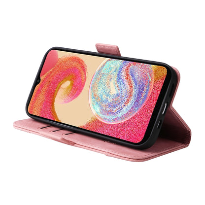 For Samsung Galaxy A04e BETOPNICE Dual-side Buckle Leather Phone Case(Pink) - Galaxy Phone Cases by BETOPNICE | Online Shopping South Africa | PMC Jewellery | Buy Now Pay Later Mobicred