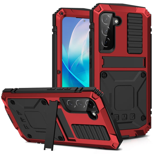 For Samsung Galaxy S23+ 5G R-JUST Life Waterproof Dustproof Shockproof Phone Case(Red) - Galaxy S23+ 5G Cases by R-JUST | Online Shopping South Africa | PMC Jewellery | Buy Now Pay Later Mobicred