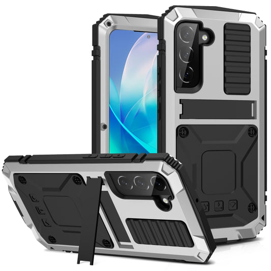 For Samsung Galaxy S23+ 5G R-JUST Life Waterproof Dustproof Shockproof Phone Case(Silver) - Galaxy S23+ 5G Cases by R-JUST | Online Shopping South Africa | PMC Jewellery | Buy Now Pay Later Mobicred