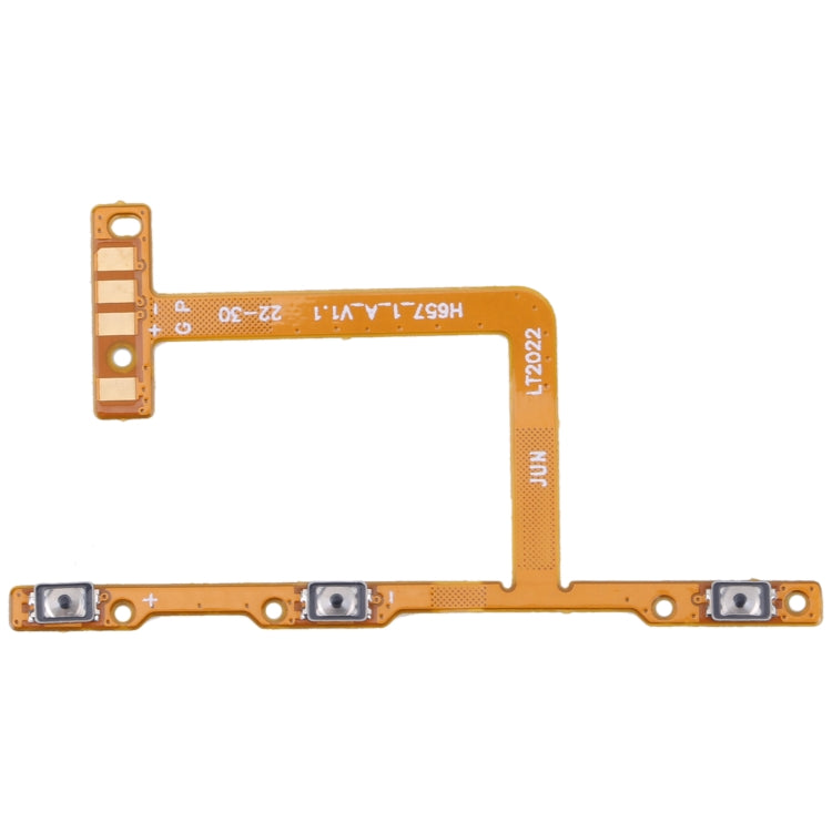 For Infinix Hot 10 X682B X682C OEM Power Button & Volume Button Flex Cable - Flex Cable by PMC TechLife | Online Shopping South Africa | PMC TechLife