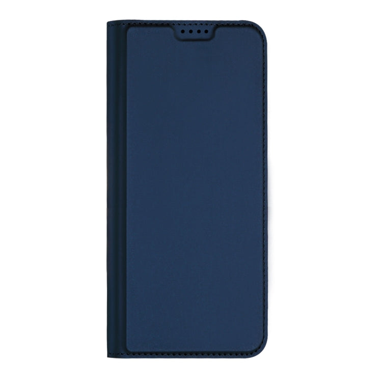 For Samsung Galaxy A54 5G DUX DUCIS Skin Pro Series Flip Leather Phone Case(Blue) - Galaxy Phone Cases by DUX DUCIS | Online Shopping South Africa | PMC Jewellery | Buy Now Pay Later Mobicred