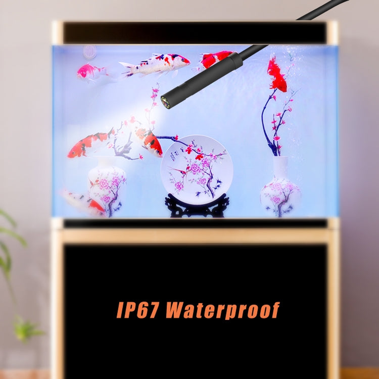 P40 8mm HD Waterproof Portable Integrated Hand-held Vertical Screen Industry Endoscope, Length:2m(Hardwire) -  by PMC Jewellery | Online Shopping South Africa | PMC Jewellery | Buy Now Pay Later Mobicred