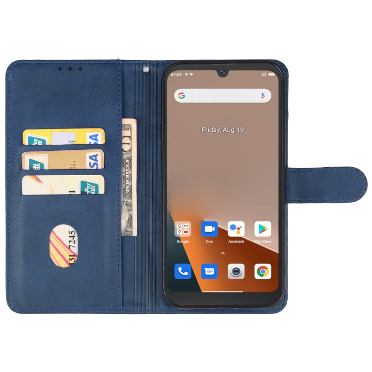 For Blackview BV5200 Pro Leather Phone Case(Blue) - More Brand by PMC Jewellery | Online Shopping South Africa | PMC Jewellery