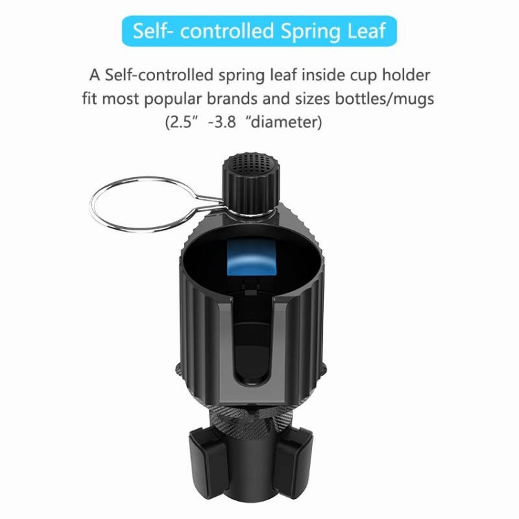 A03 Car Drink Water Cup Holder(Black) - Car Drink Holders by PMC TechLife | Online Shopping South Africa | PMC TechLife | Buy Now Pay Later Mobicred
