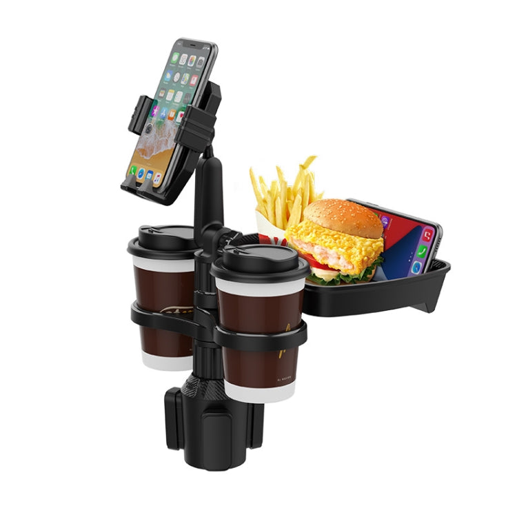 B10 Car Drink Water Cup Mobile Phone Holder 360 Degree Rotating Dinner Plate(Green) - Car Drink Holders by PMC Jewellery | Online Shopping South Africa | PMC Jewellery | Buy Now Pay Later Mobicred