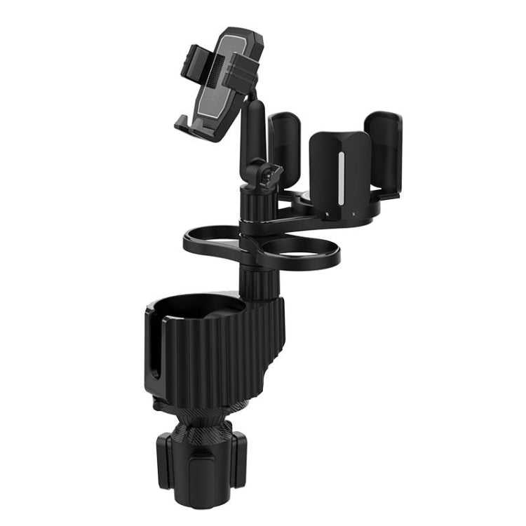 A04 Car Drink Water Cup Mobile Phone Holder(Grey) - Car Drink Holders by PMC TechLife | Online Shopping South Africa | PMC TechLife | Buy Now Pay Later Mobicred