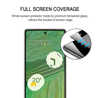 For Google Pixel 7 Full Glue Full Cover Screen Protector Tempered Glass Film - Google Tempered Glass by PMC Jewellery | Online Shopping South Africa | PMC Jewellery | Buy Now Pay Later Mobicred