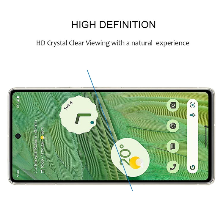 For Google Pixel 7 Full Glue Full Cover Screen Protector Tempered Glass Film - free shipping - PMC TechLife - Order now!