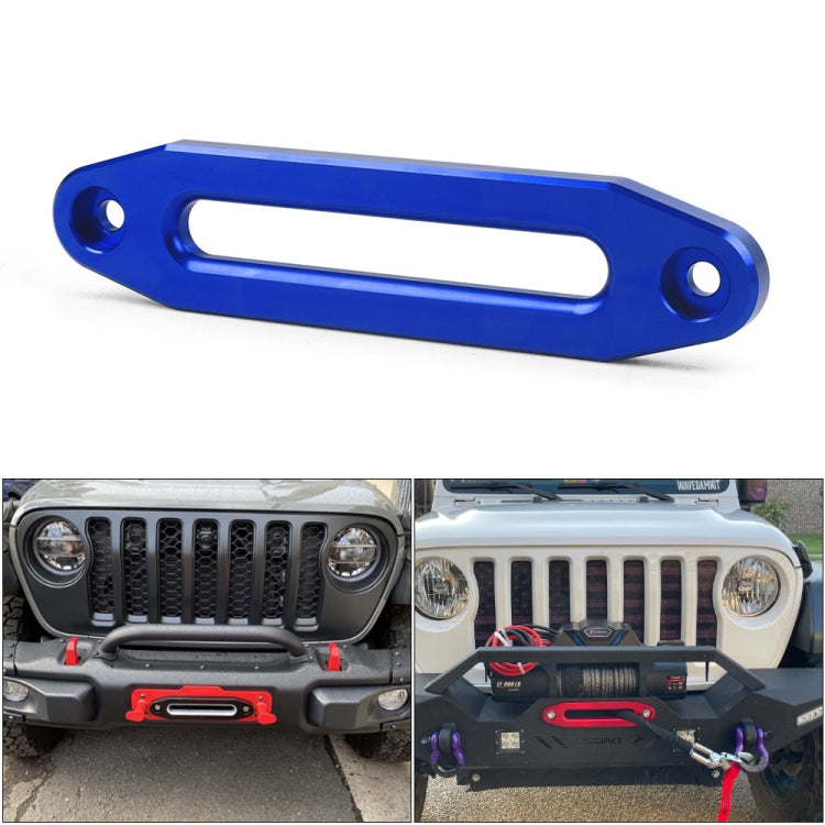 ATV/UTV 8000-15000LBs 10 inch Aluminum Synthetic Winch(Blue) - Others by PMC Jewellery | Online Shopping South Africa | PMC Jewellery | Buy Now Pay Later Mobicred