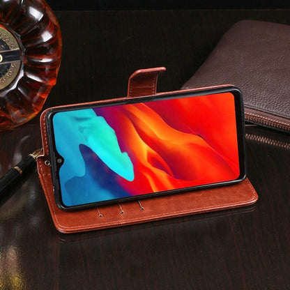 For Blackview A80 Pro idewei Crazy Horse Texture Horizontal Flip Leather Case with Holder & Card Slots & Wallet(Dark Blue) - More Brand by idewei | Online Shopping South Africa | PMC Jewellery | Buy Now Pay Later Mobicred