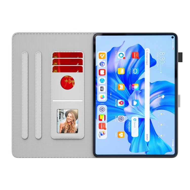 For Huawei MatePad Pro 11 2022 Watercolor Pattern Flip Leather Tablet Case(Winter Snow) - Huawei by PMC TechLife | Online Shopping South Africa | PMC TechLife | Buy Now Pay Later Mobicred