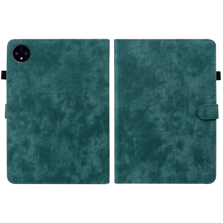 For Huawei MatePad Pro 11 2022 Tiger Pattern Flip Leather Tablet Case(Dark Green) - Huawei by PMC TechLife | Online Shopping South Africa | PMC TechLife | Buy Now Pay Later Mobicred