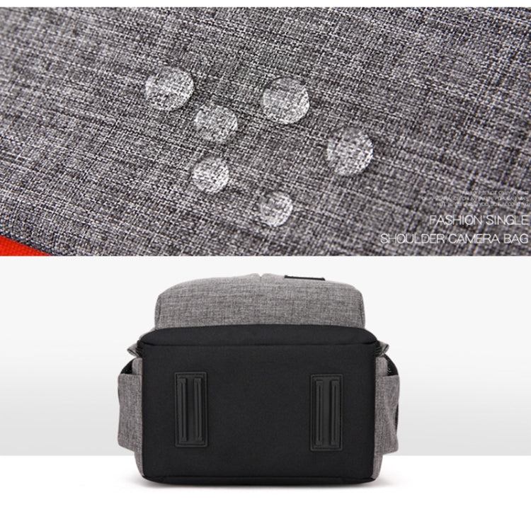 Small Waterproof Camera Backpack Shoulders SLR Camera Bag(Blue) - Backpack by PMC TechLife | Online Shopping South Africa | PMC TechLife | Buy Now Pay Later Mobicred