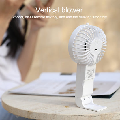 WT-F58 Hanging Neck Handheld Electric Fan(White) - Electric Fans by PMC Jewellery | Online Shopping South Africa | PMC Jewellery | Buy Now Pay Later Mobicred