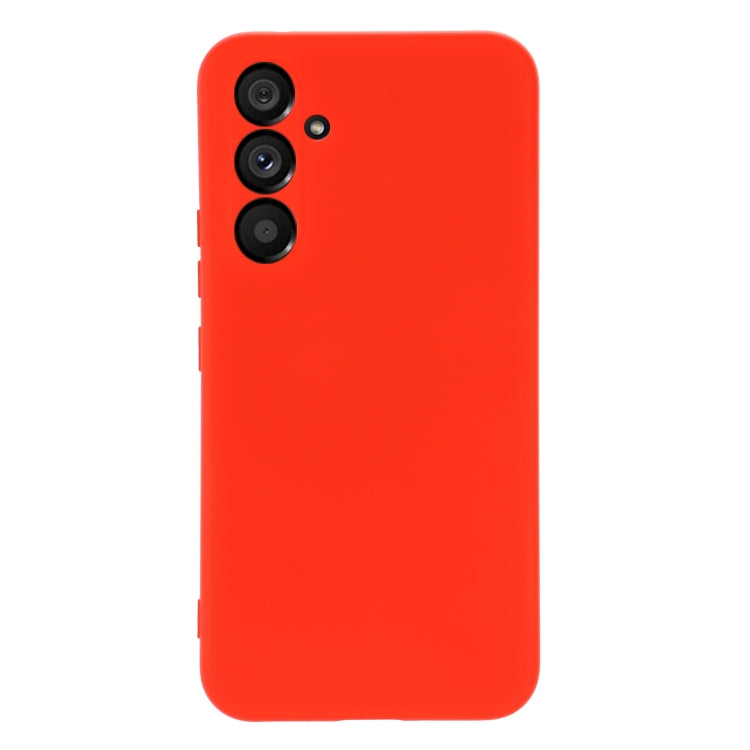 For Samsung Galaxy A34 5G Pure Color Liquid Silicone Shockproof Phone Case(Red) - Galaxy Phone Cases by PMC TechLife | Online Shopping South Africa | PMC TechLife