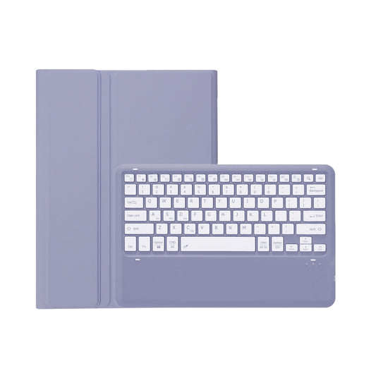 For Honor Pad V8 Pro AHV8 Ultrathin Detachable Bluetooth Keyboard Leather Tablet Case(Purple) - Others Keyboard by PMC Jewellery | Online Shopping South Africa | PMC Jewellery