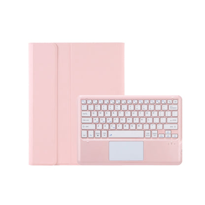 For Honor Pad V8 Pro AHN8-A Ultrathin Detachable Bluetooth Keyboard Leather Tablet Case with Touchpad(Pink) - Others Keyboard by PMC Jewellery | Online Shopping South Africa | PMC Jewellery