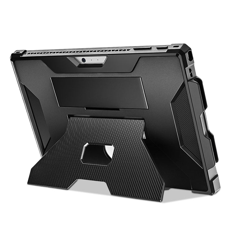 For MicroSoft Surface Pro 4 / 5 / 6 / 7 Armor Kickstand Shockproof Tablet Case(Grey White) - Microsoft by PMC TechLife | Online Shopping South Africa | PMC TechLife | Buy Now Pay Later Mobicred