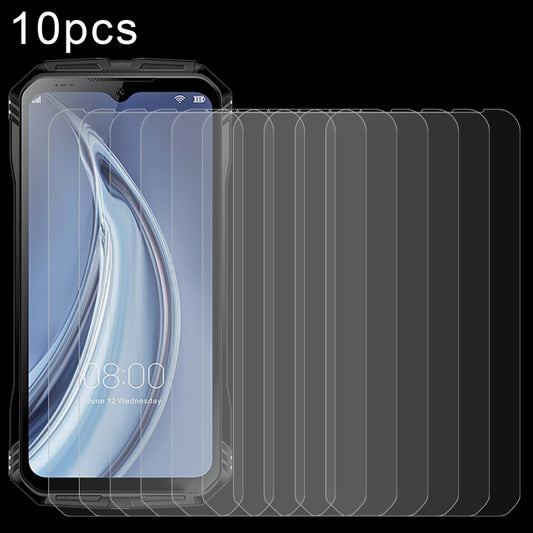 For Doogee S100 10pcs 0.26mm 9H 2.5D Tempered Glass Film - For Doogee by PMC Jewellery | Online Shopping South Africa | PMC Jewellery | Buy Now Pay Later Mobicred