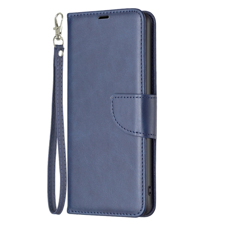 For Xiaomi Redmi K70 / K70 Pro Lambskin Texture Pure Color Flip Leather Phone Case(Blue) - K70 Pro Cases by PMC Jewellery | Online Shopping South Africa | PMC Jewellery | Buy Now Pay Later Mobicred