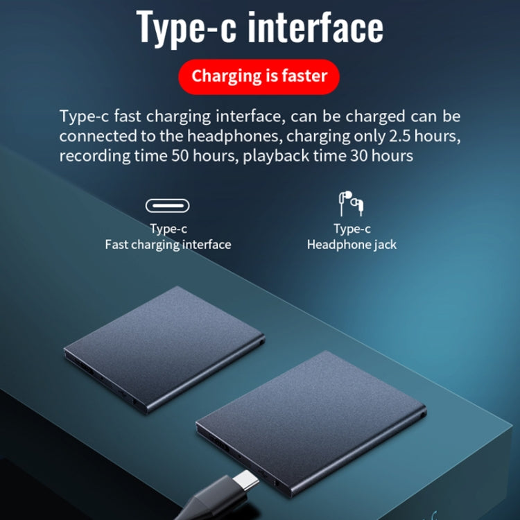 JNN K1 Square HD Noise Canceling Recorder, Capacity:4GB(Black) - Recording Pen by JNN | Online Shopping South Africa | PMC TechLife | Buy Now Pay Later Mobicred